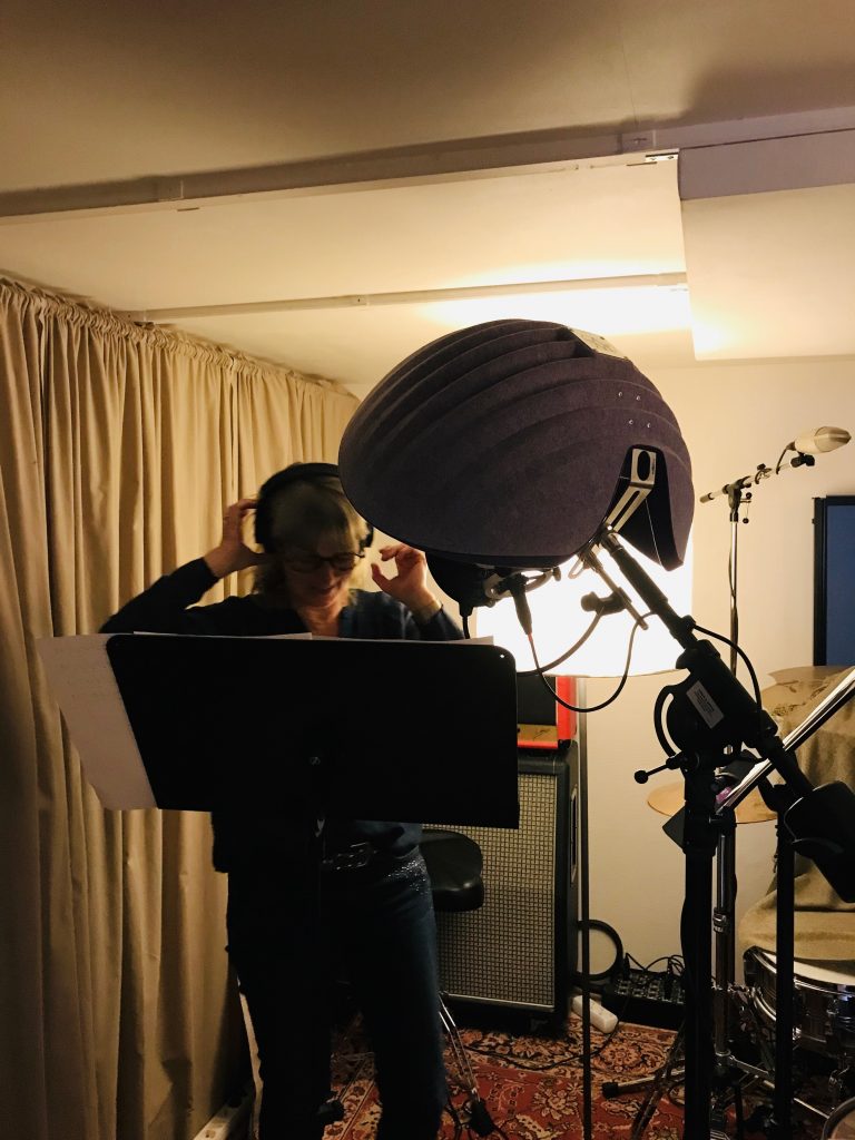 Kersti har gedigen erfarenhet i inspelningsstudion